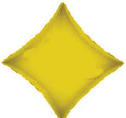 18" Metallic Gold Diamond Balloons Foil Balloon (5 PACK) #17876-18