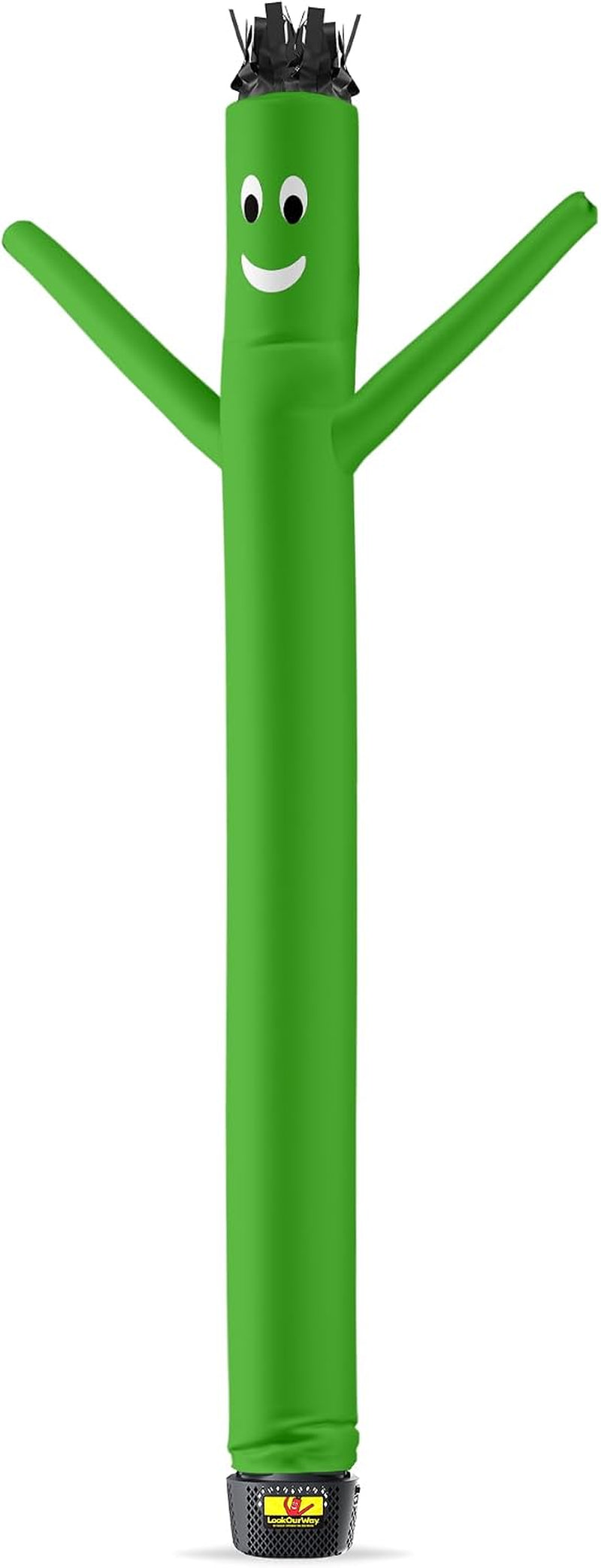 Air Dancers Wacky Waving Inflatable Tube Guy - 7Ft Tall Inflatable Advertising Waving Dancing Man with Sky Dancer Blower - Green