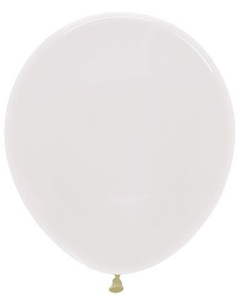 18" Sempertex Crystal Clear Latex Balloons 25ct #55011 image 0