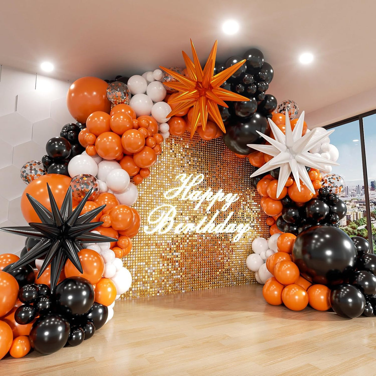 Pastel Balloon Arch Kit - 177-Piece Macaron Assorted Color Balloon and Star Garland Set for Baby Showers, Birthdays, Weddings, Easter, and Rainbow Party Decorations