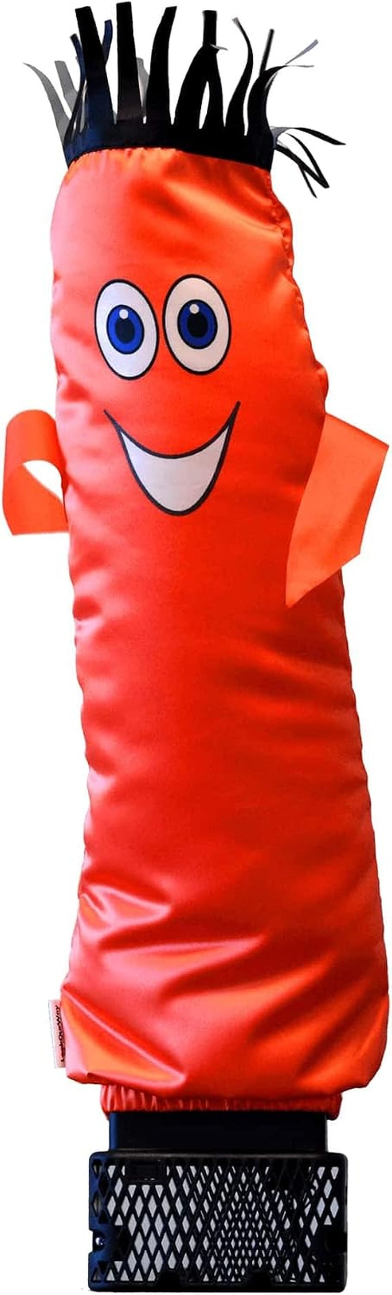 Air Dancers Wacky Waving Inflatable Tube Guy - 7Ft Tall Inflatable Advertising Waving Dancing Man with Sky Dancer Blower - Green