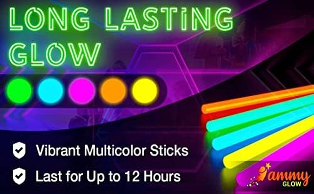 820 Pcs Glow Sticks Bulk, Glow in the Dark Party Supplies, Festival Accessories & More, Bulk Party Favors, Camping Games, Party Favors, Emergency Supplies