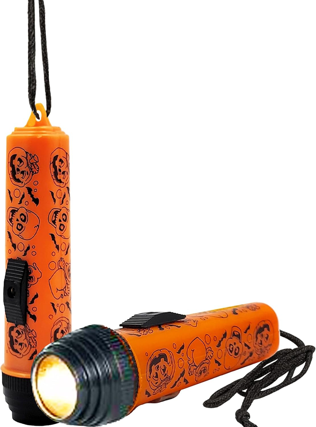 Halloween Spooky Flash-Light Necklace, Dress-Up Costume Accessory, Halloween Party Favor