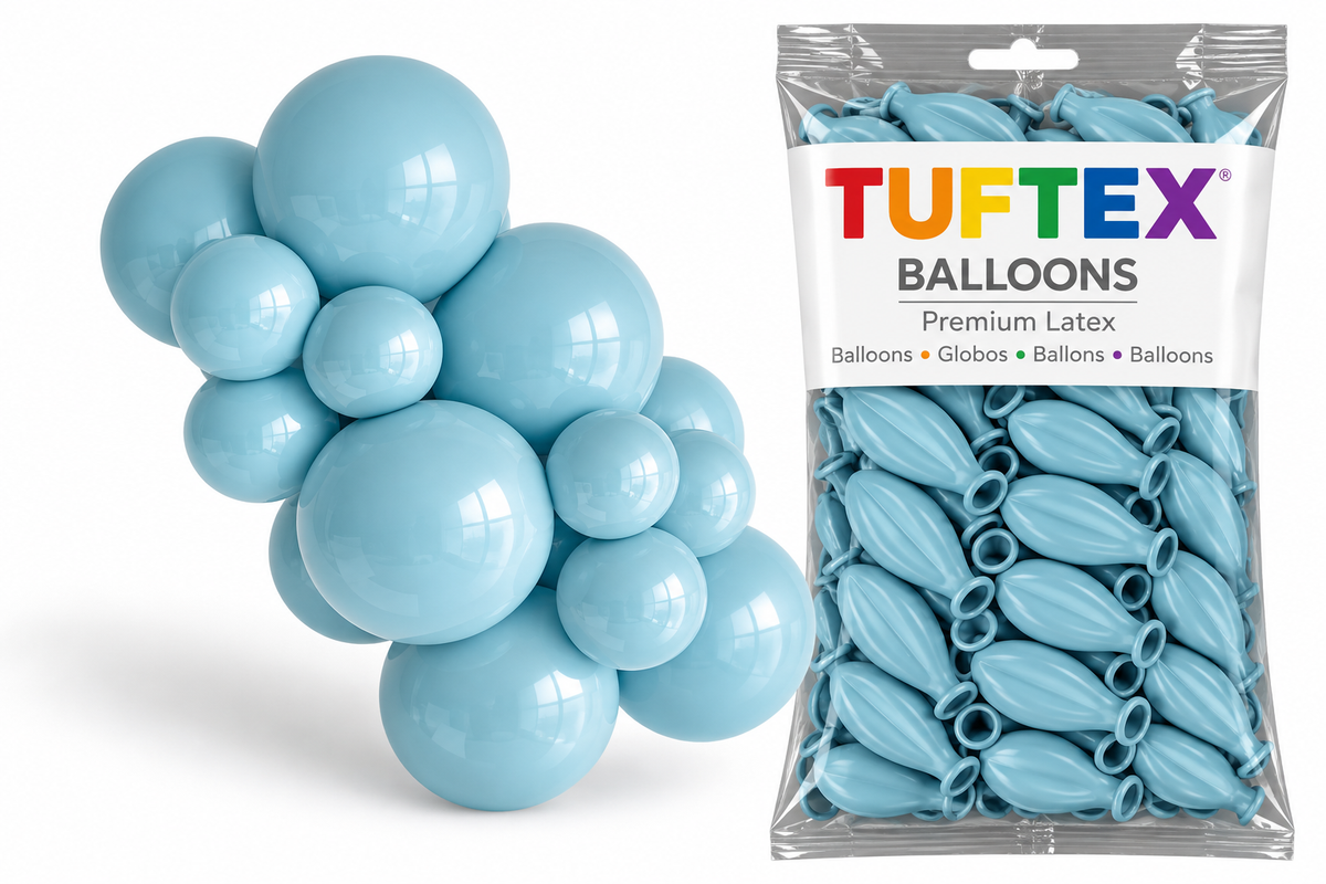 5" TUFTEX Sea Glass Balloons 50ct Bag #15098