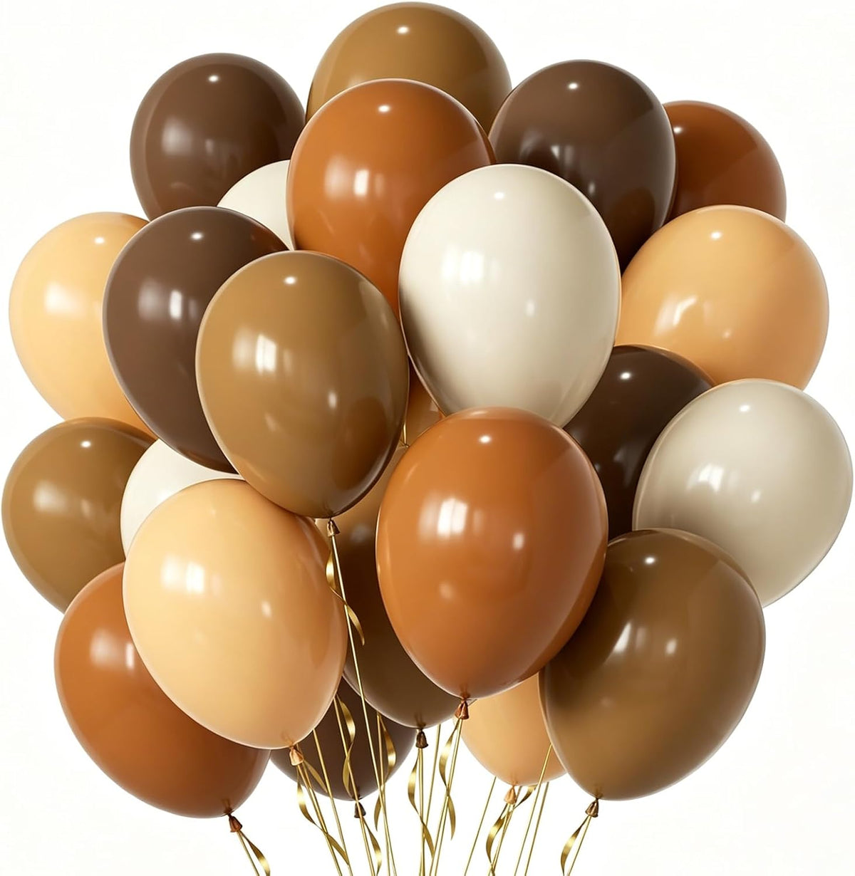 Halloween Party Balloons, 50Pcs 12Inch Green Purple Orange Black Balloons