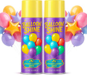 Balloon Shine Spray - 15 Oz Silicone Formula for Parties