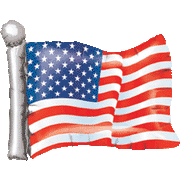 27" Giant Flag Balloon 1ct #06872