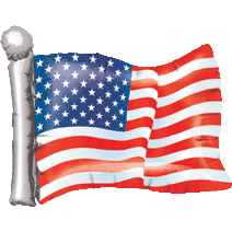 27" Giant Flag Balloon 1ct #06872