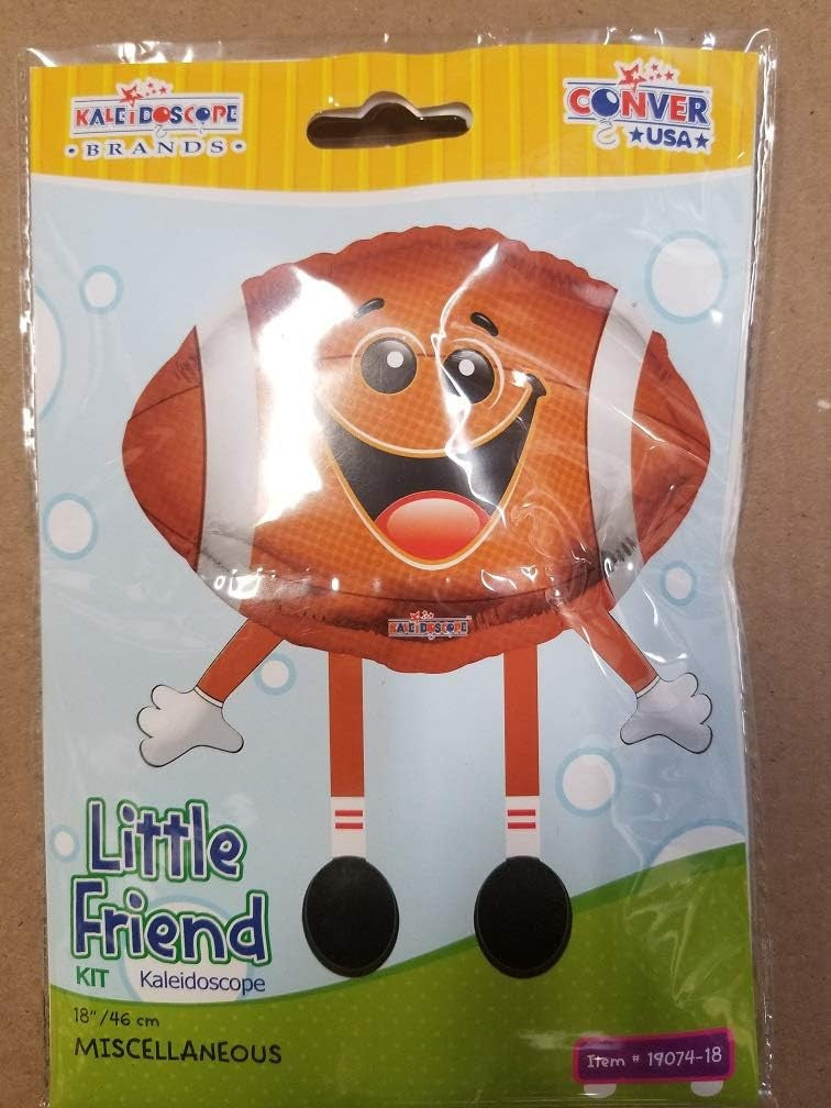 Special Price 18" Smiley Football Helium Foil Balloon (5 Pack) #19074