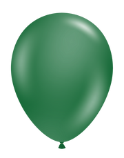 11" TUFTEX Metallic Forest Green Balloons 100ct Bag #10054