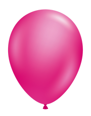 11" TUFTEX Metallic Fuchsia Balloons 100ct Bag #10058