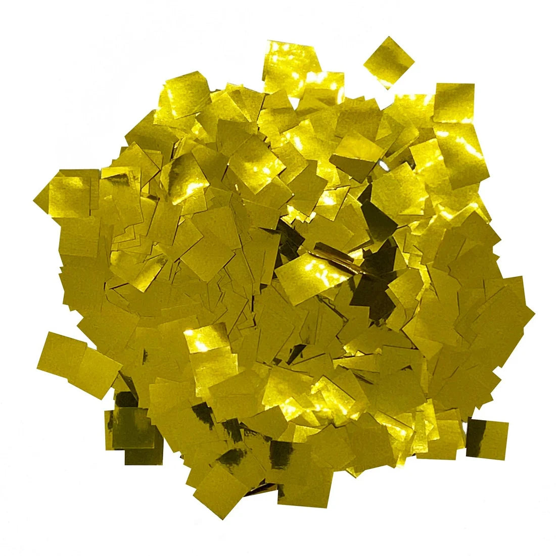 Confetti 1" GOLD Metallic Circles 1LB Bag #2597
