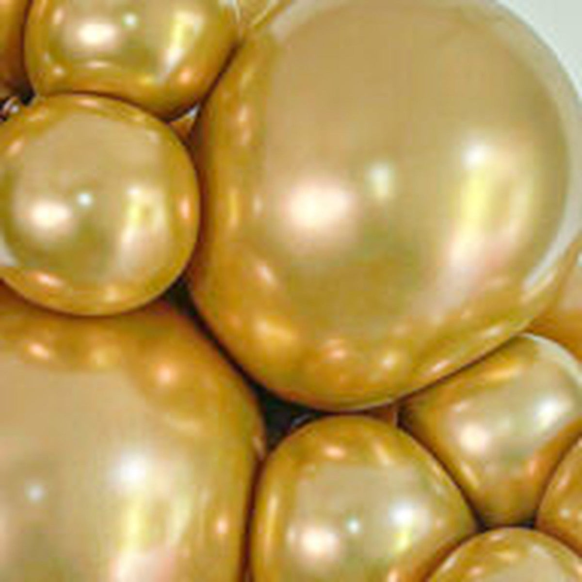 11" TufTex Effects Golden Chrome Gold 50 Bag #50071
