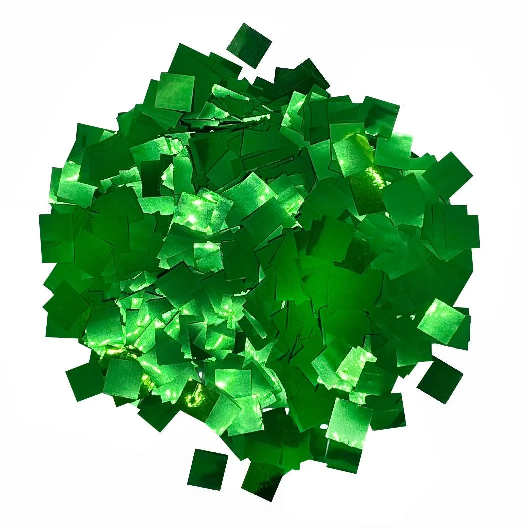 Confetti Green Metallic Glitter Confetti 1LB Bag
