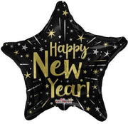 18" New Year Helium Foil Balloon (5 PACK) #89147