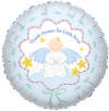 **Close Out** 18" It's a Boy Angel Helium Foil Balloons (5PACK) #17216