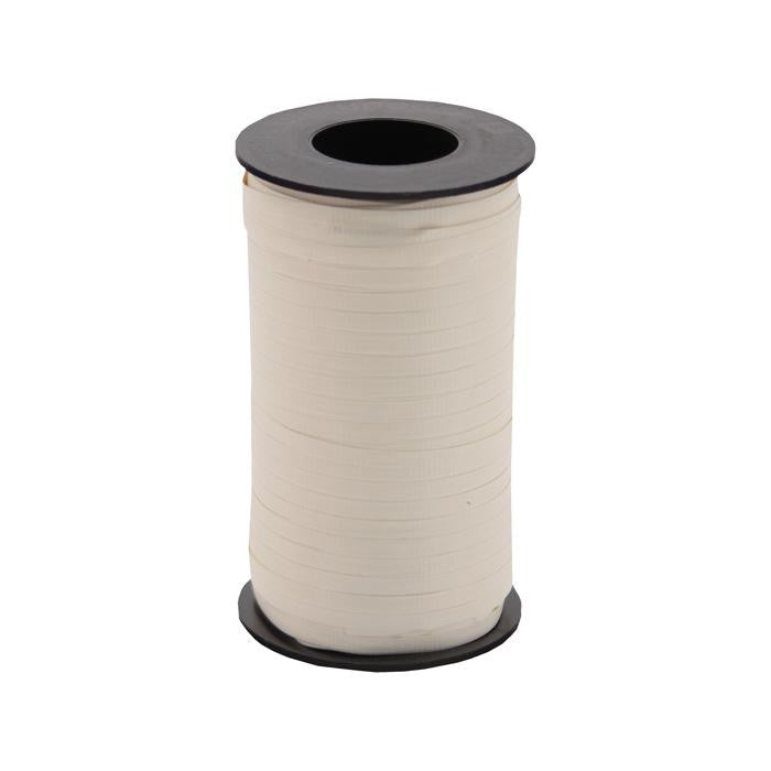Ivory Thin Curling Ribbon 3/16"x1500' #186
