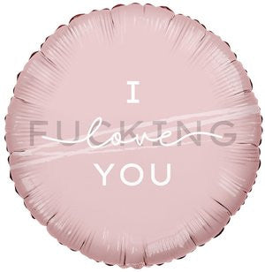 18" I Fuc*ing Love You Helium Foil Balloon (5 Pack) #78308