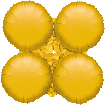 Magic Arch Balloons Gold Large 29" #04799
