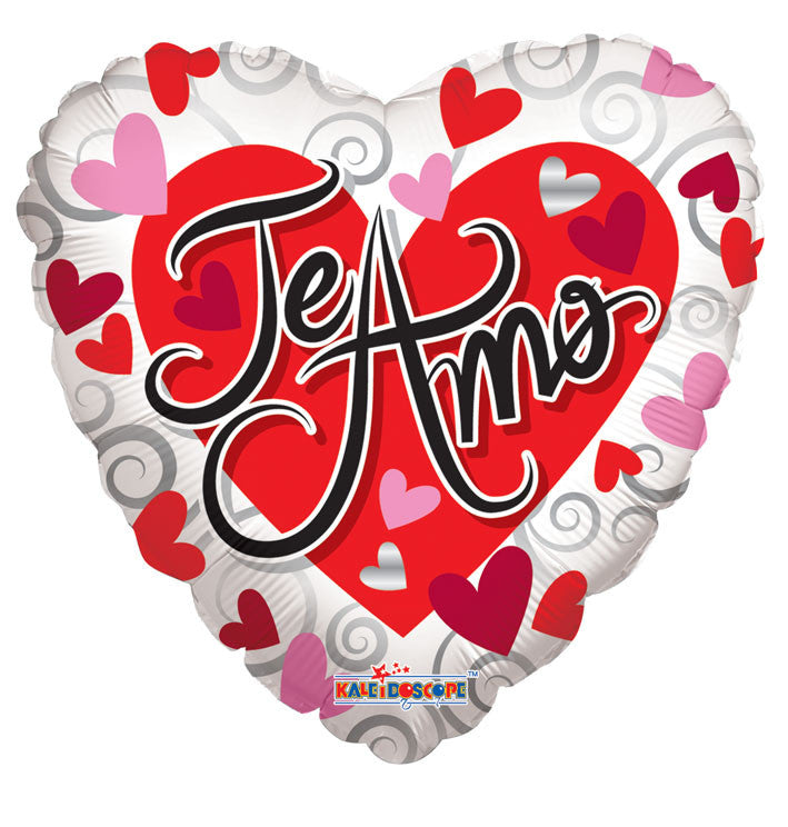 9" White Te Amo Air Fill Only #34602-09