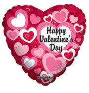 9" Mini Valentine Laced Air Fill Balloon (5 Pack) #81170-09