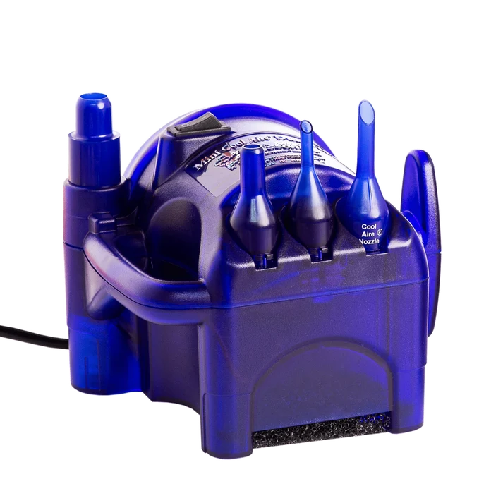 Premium Dual Pro Cool Air Mini Inflator Station (Dark Blue) Free Shipping #98012