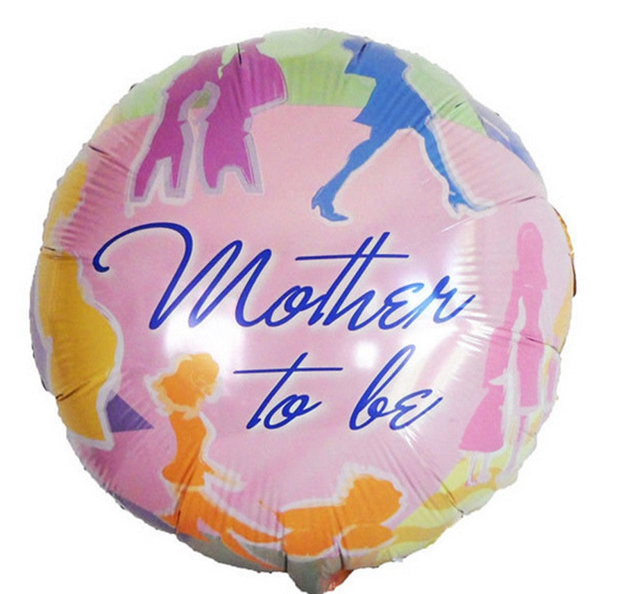 ** Close Out**18" Mother to Be Happy Mother's Day Foil Balloon (5PACK) #24046