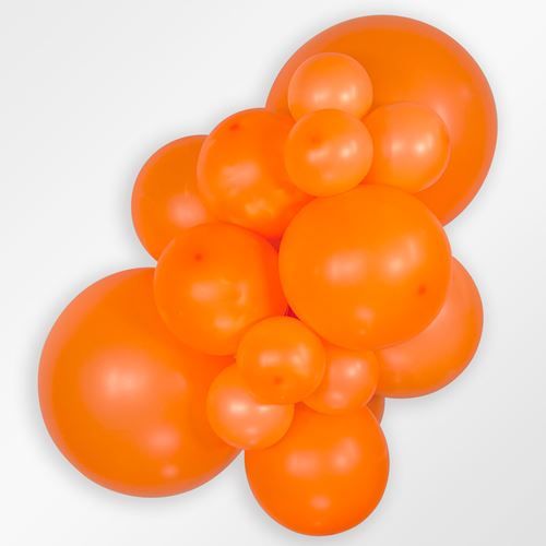 18" Sempertex Neon Orange Balloons 25Bag #55055