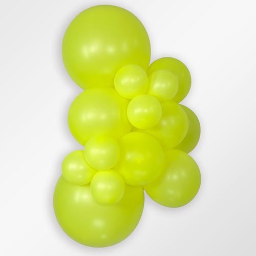 18" Sempertex Neon Yellow Balloons 25Bag #55053