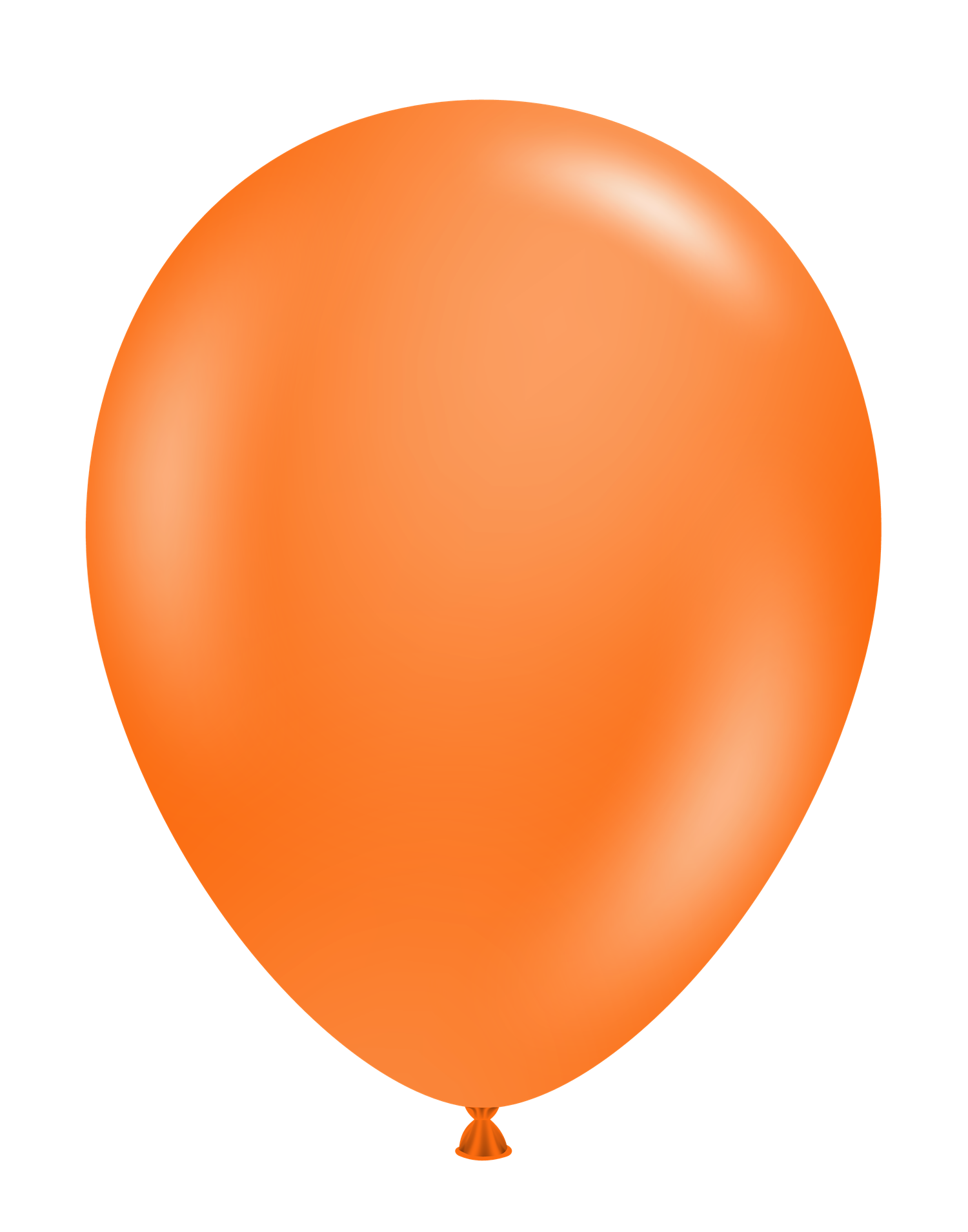 11" TUFTEX Orange Balloons 100ct Bag #10005