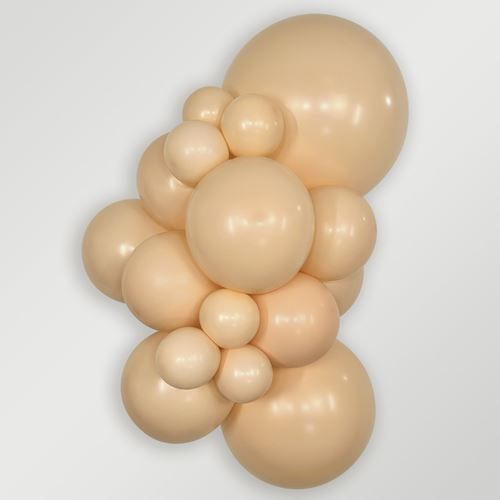 18" Sempertex Pastel Matte Nude Balloons 25 perBag #55600