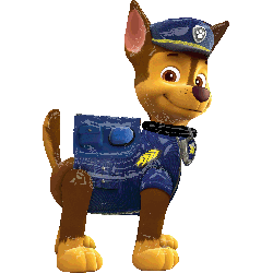 Paw Patrol Chase Air Walker Life Size Helium Balloon #a110243