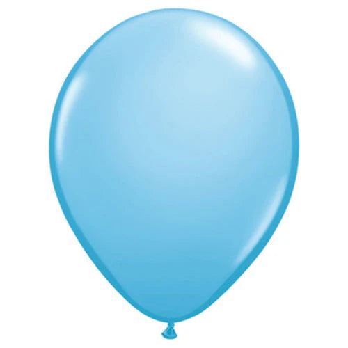 9" Qualatex Pale Blue 100ct Latex Balloons #43697