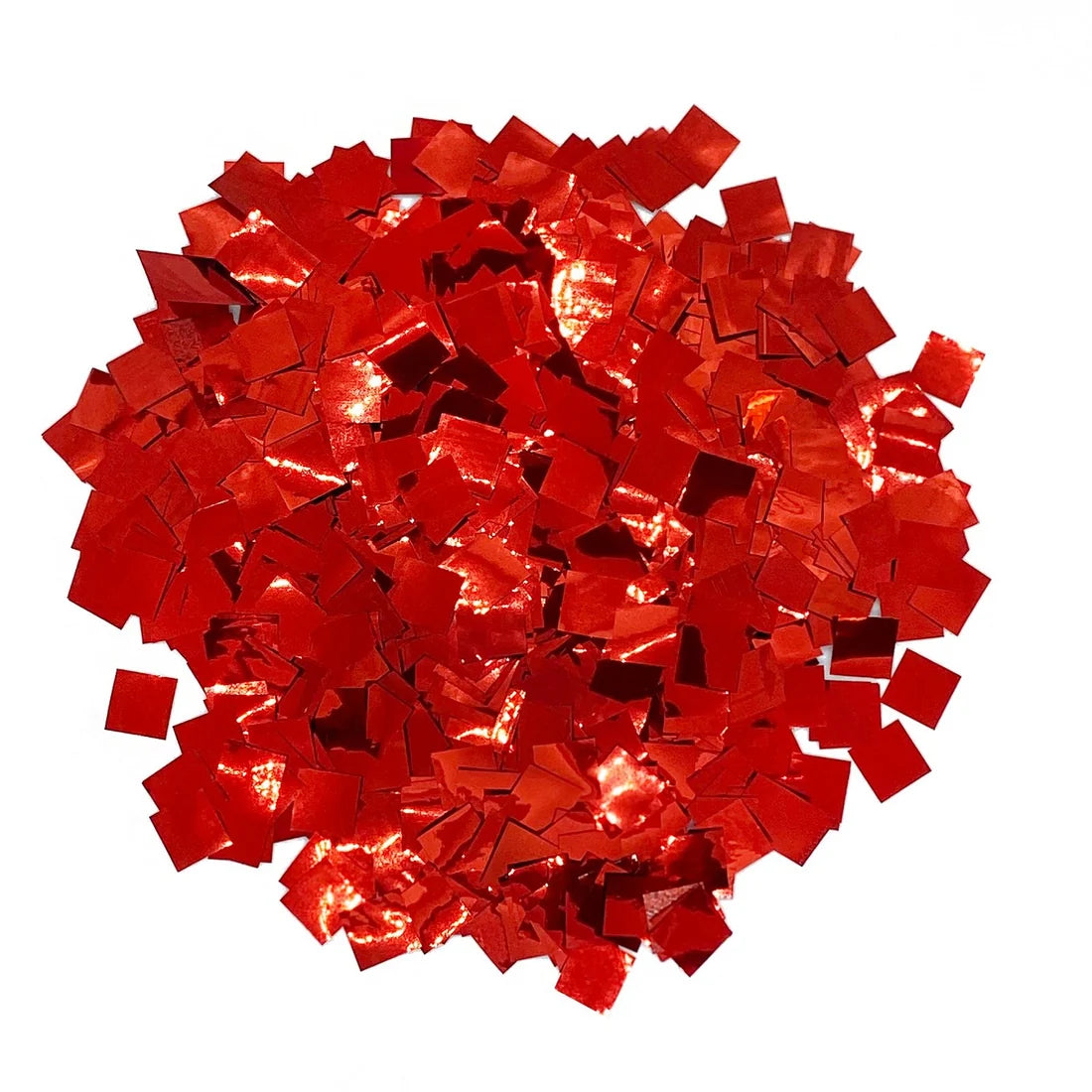 Confetti Red Metallic Glitter Confetti 1LB Bag