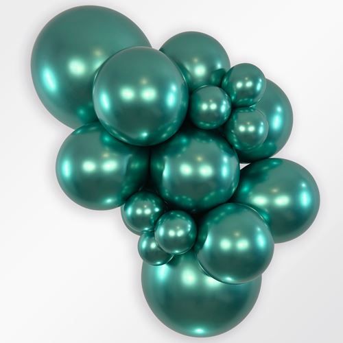 11" Sempertex Reflex Aurora Green Balloons 50 Bag #53541