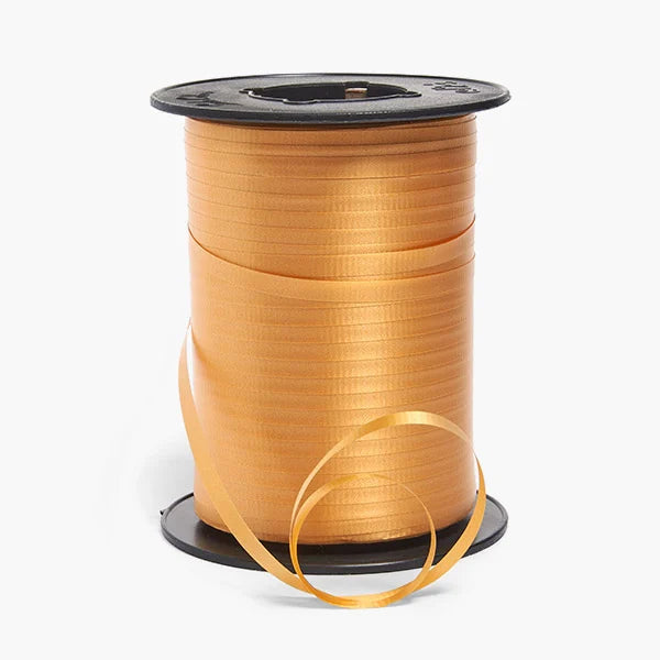 Gold Thin Curling Ribbon 3/16"x1500' #115