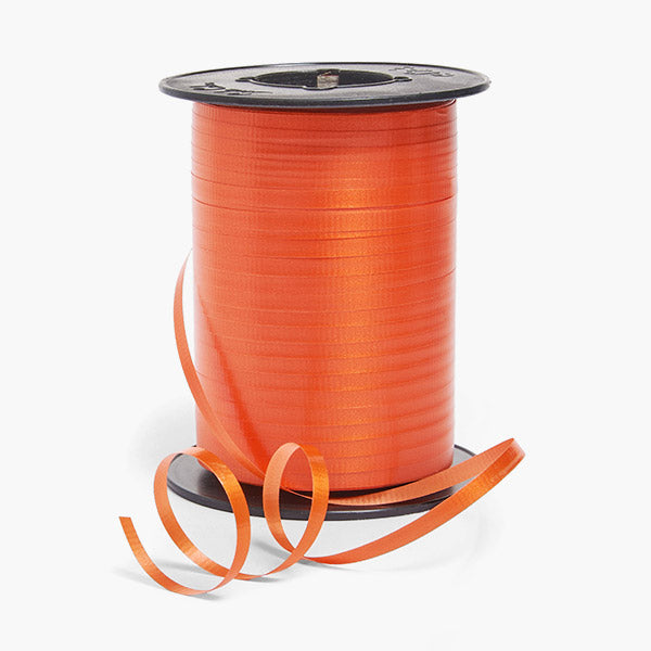 Orange Thin Curling Ribbon 3/16"x1500' #135