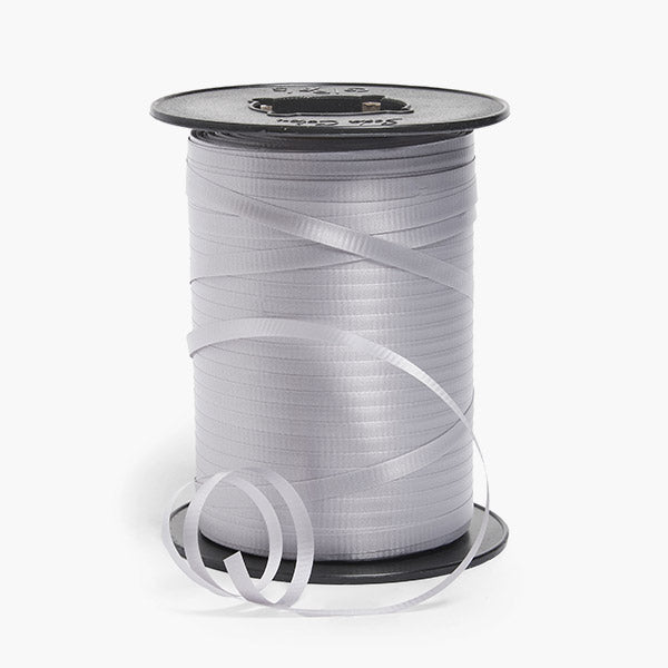 Silver Thin Curling Ribbon 3/16"x1500' #120