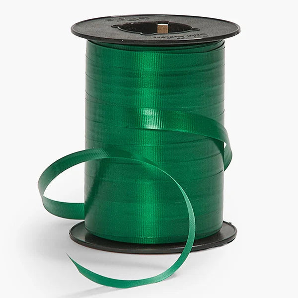 Emerald Wide Curling Ribbon 3/8"x750' #322