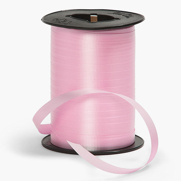 Pink Wide Curling Ribbon 3/8"x750' #302
