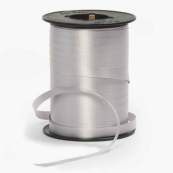 Silver Wide Curling Ribbon 3/8"x750' #320