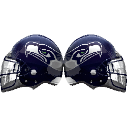 21" Seattle Sea Hawks Helmet Shape Balloon 1ct #26309
