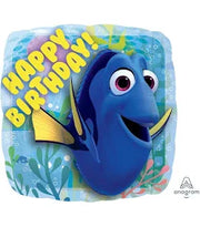 18" FINDING DORY HAPPY BIRTHDAY Foil Balloon 1ct #32307