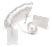 6' FT White Individual Pre-Coiled Ribbon 100 pk PCR20/100