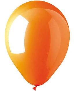 12" Orange Standard Latex Balloons 100ct #916107