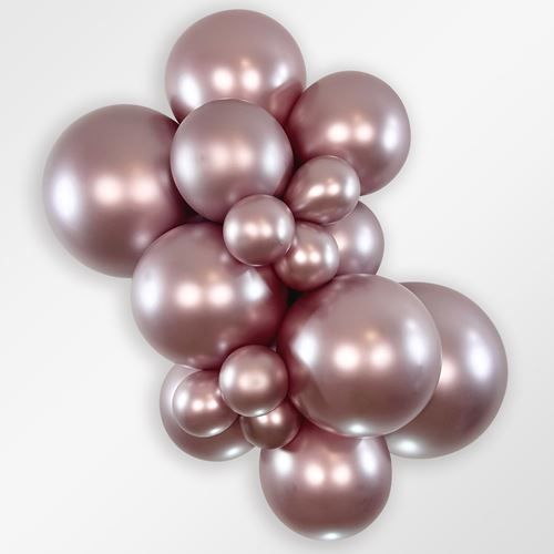 5" Sempertex Silk Pink Blossom Balloons 100 Bag #51533