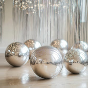 70" Jumbo Silver Spherical Round Helium Foil Balloon (1 PACK)