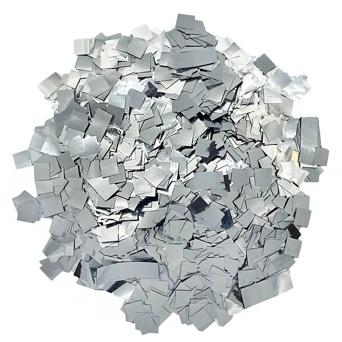 Confetti Silver Metallic Glitter Confetti 1LB Bag