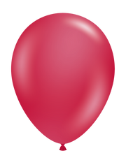11" TUFTEX Metallic Starfire Red Balloons 100ct Bag #10053