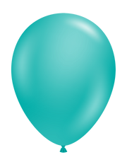 11" TUFTEX Teal Balloons 100ct Bag #10028